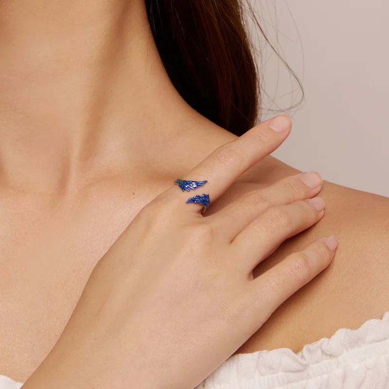 (Bild für) Pandora Flügel Ring - BSR442 - Ansicht 4