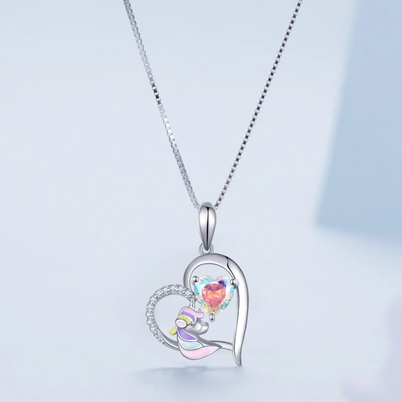 (Bild für) Pandora Kette Mit Herz - BSN328 - Ansicht 3