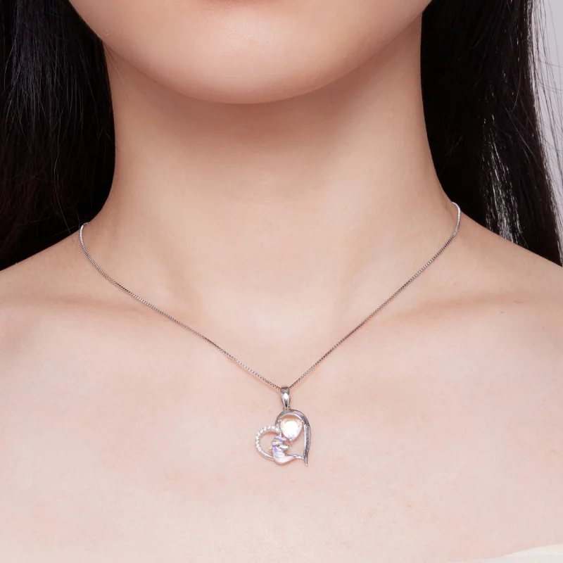 (Bild für) Pandora Kette Mit Herz - BSN328 - Ansicht 4