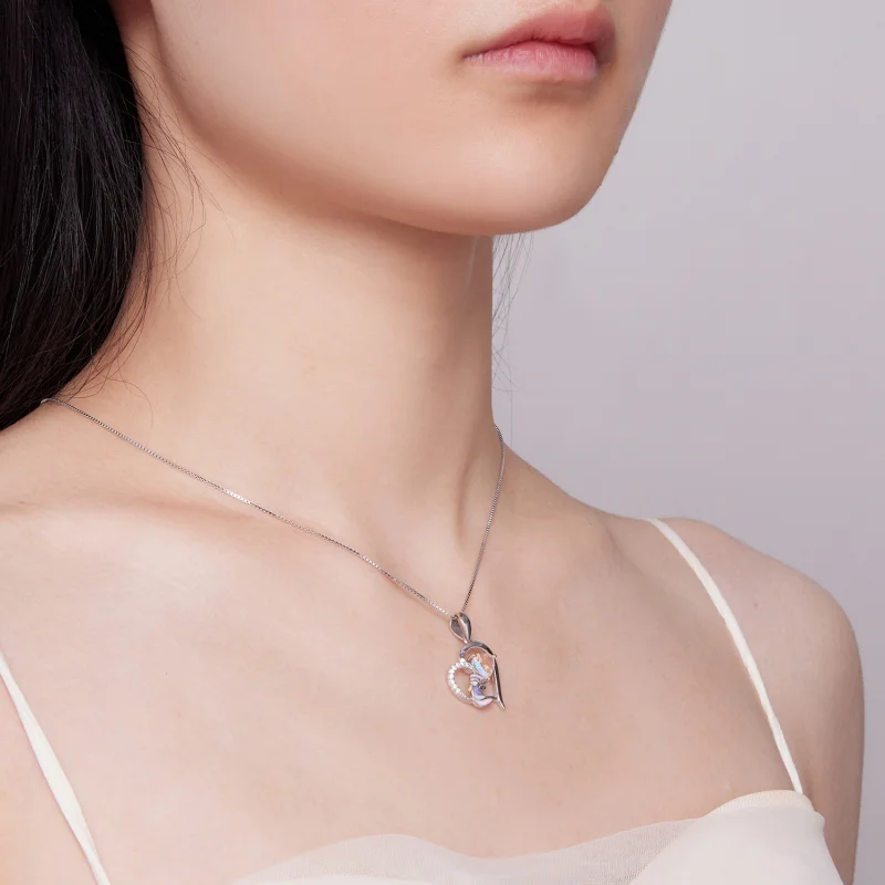 (Bild für) Pandora Kette Mit Herz - BSN328 - Ansicht 6