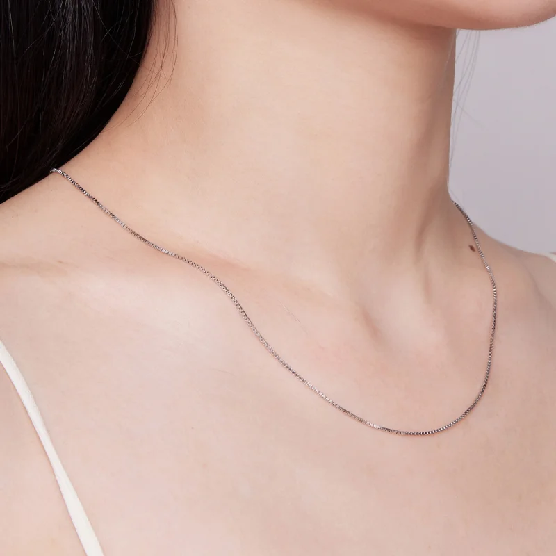 (Bild für) Pandora Style 0,8 Boxchain Basics Kettenhalskette - SCA024 - Ansicht 5