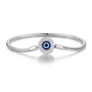 (Bild für) Pandora Style Devil Eye Basics Kettenarmband - BSB122