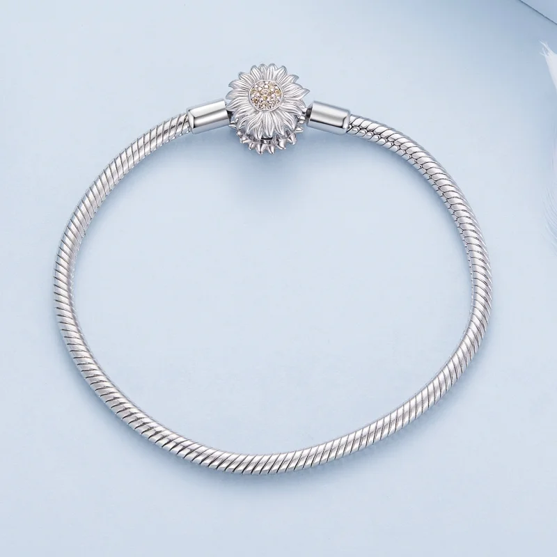 (Bild für) Pandora Style Sunflower Basics Kettenarmband - BSB123 - Ansicht 3