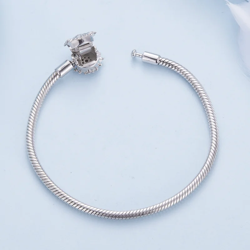 (Bild für) Pandora Style Sunflower Basics Kettenarmband - BSB123 - Ansicht 4