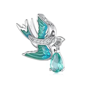 (Bild für) Schwalben-Charm im Pandora-Stil - BSC865