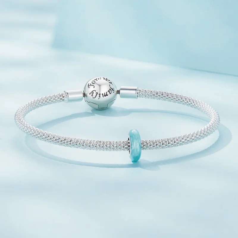 (Bild für) Silikagel-Abstandshalter-Charm im Pandora-Stil - SCC1450-BGP - Ansicht 5