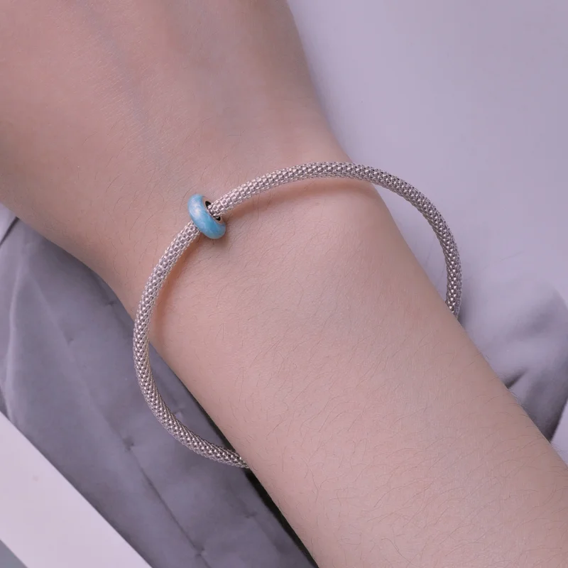 (Bild für) Silikagel-Abstandshalter-Charm im Pandora-Stil - SCC1450-BGP - Ansicht 6