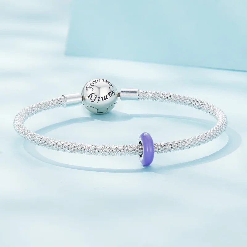 (Bild für) Silikagel-Abstandshalter-Charm im Pandora-Stil - SCC1450-BP - Ansicht 5