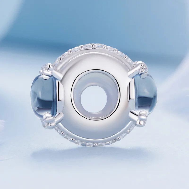 (Bild für) Stern-Spacer-Charm im Pandora-Stil - BSC873 - Ansicht 3