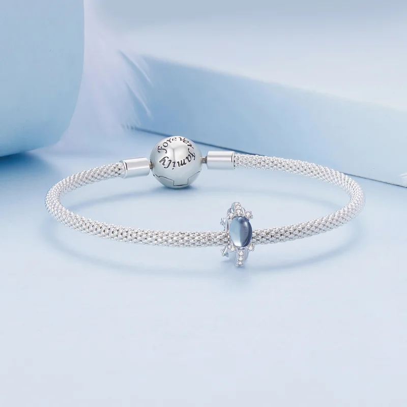 (Bild für) Stern-Spacer-Charm im Pandora-Stil - BSC873 - Ansicht 5