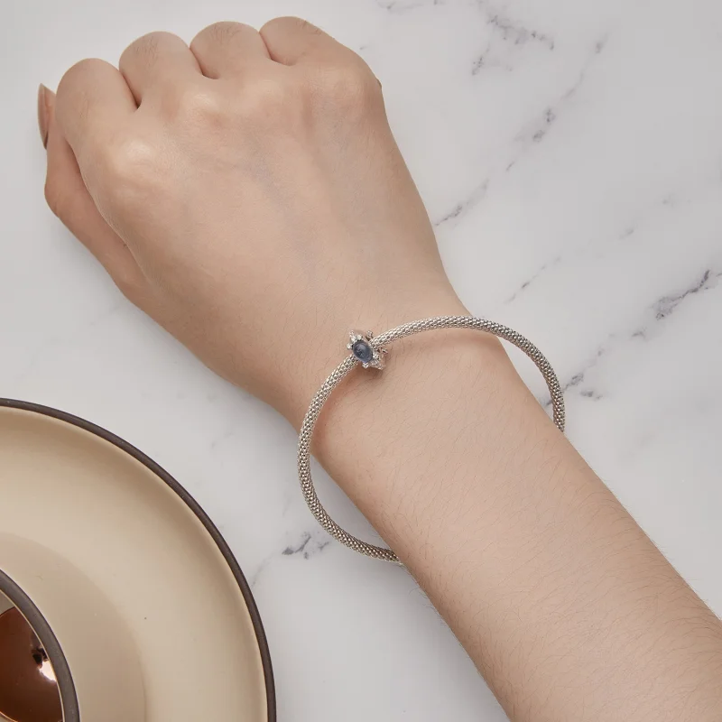 (Bild für) Stern-Spacer-Charm im Pandora-Stil - BSC873 - Ansicht 6