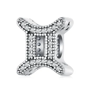 (Bild für) Sternzeichen-Charm „Zwilling“ im Pandora-Stil - SCC2516-3