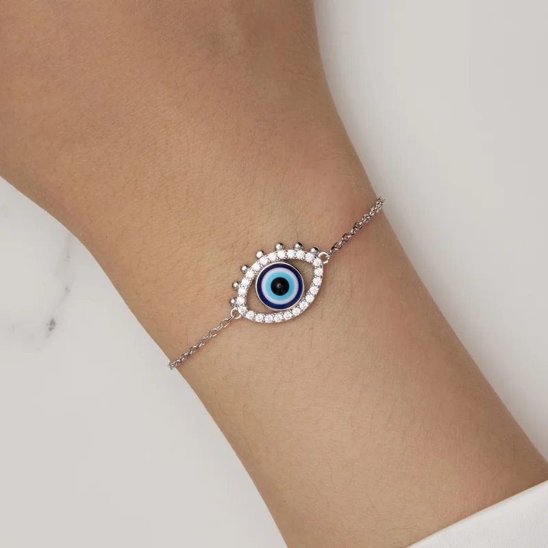 (Bild für) Teufelsauge-Armband im Pandora-Stil - BSB129 - Ansicht 7