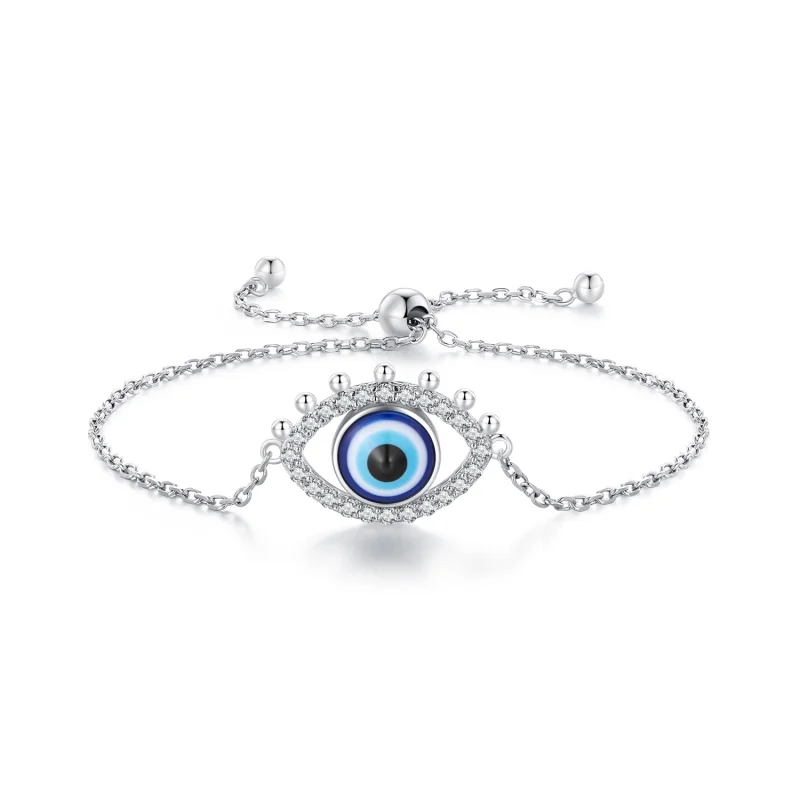 (Bild für) Teufelsauge-Armband im Pandora-Stil - BSB129