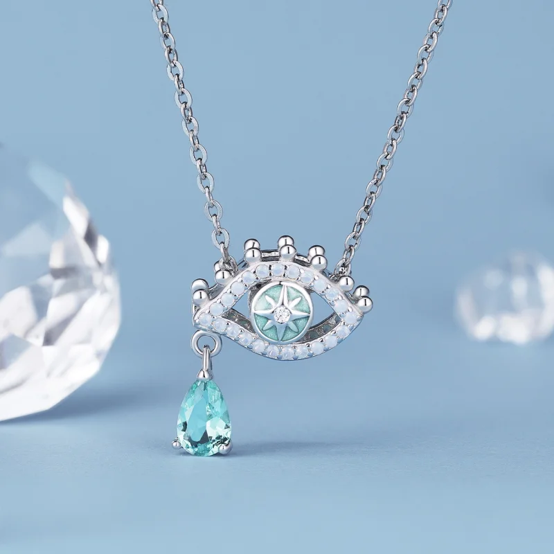(Bild für) Teufelsauge-Charm im Pandora-Stil - BSC856 - Ansicht 2