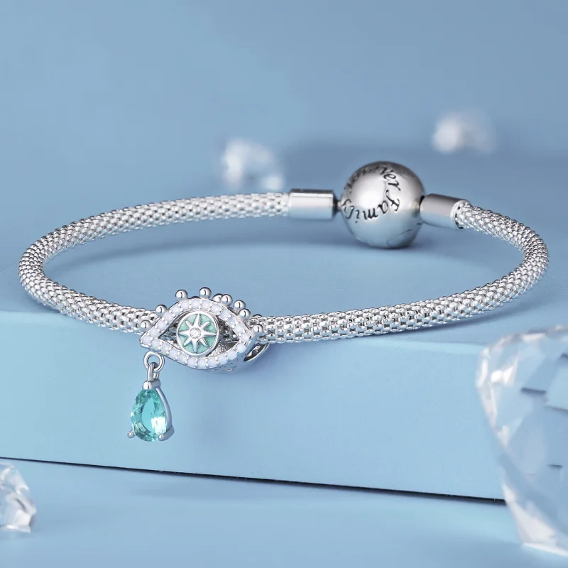 (Bild für) Teufelsauge-Charm im Pandora-Stil - BSC856 - Ansicht 3