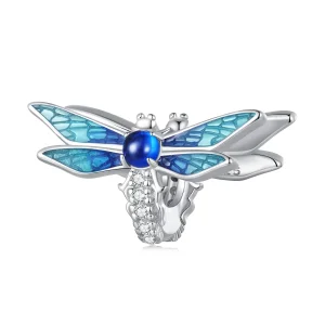 (Bild für) Zarter Libellen-Charm im Pandora-Stil - BSC859