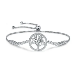 (Bild für) Armband „Bright Tree of Life“ im Pandora-Stil aus Silber - SCB035