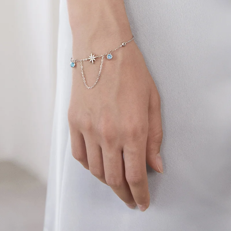 (Bild für) Armband „Chasing Light“ im Pandora-Stil - BSB069 - Ansicht 6