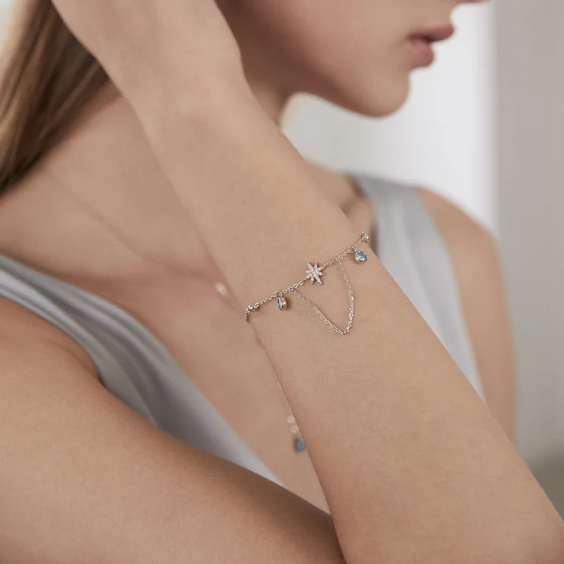 (Bild für) Armband „Chasing Light“ im Pandora-Stil - BSB069 - Ansicht 7