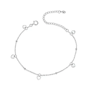 (Bild für) Armband „Loving Heart“ im Pandora-Stil aus Silber - SCB191