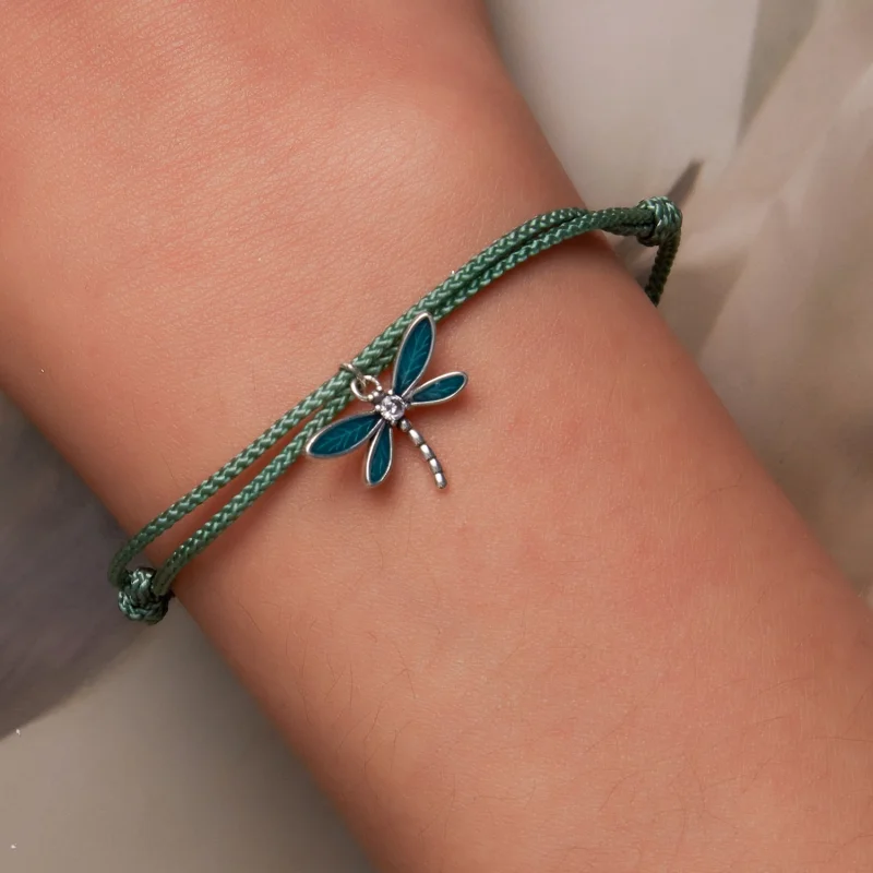(Bild für) Armband „Sommerlibelle“ im Pandora-Stil - SCB237 - Ansicht 5