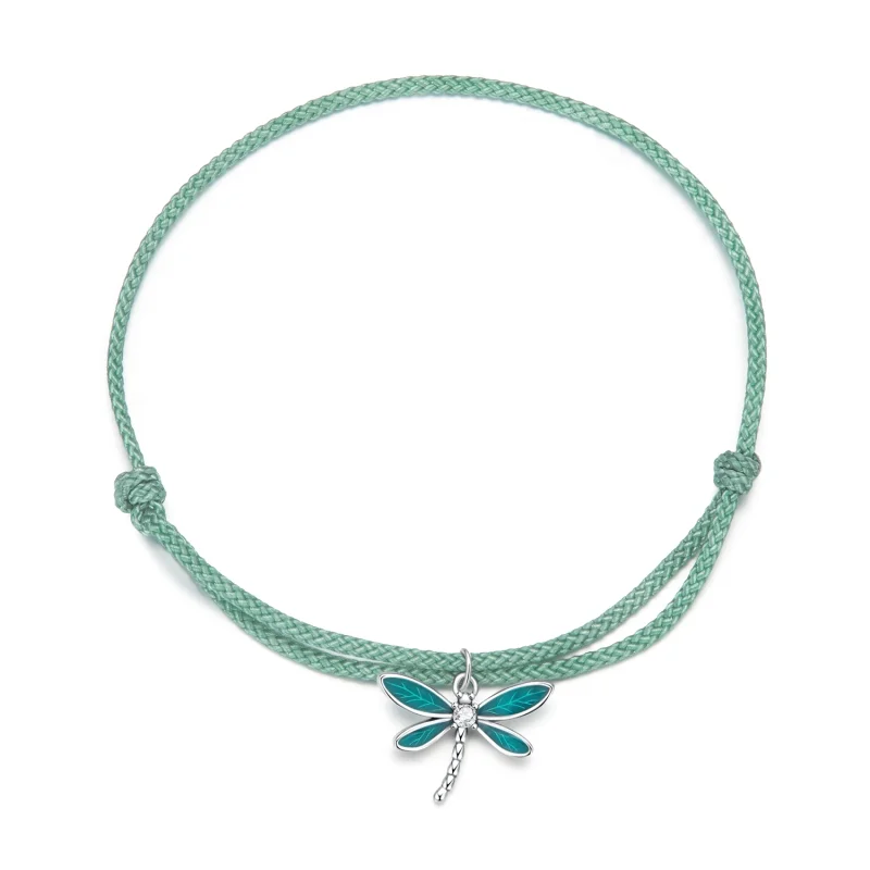 (Bild für) Armband „Sommerlibelle“ im Pandora-Stil - SCB237