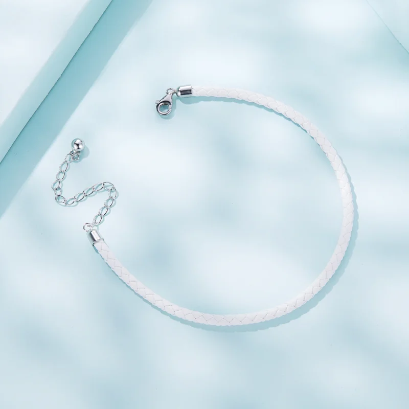 (Bild für) Einfaches Armband im Pandora-Stil - SCB243-WH - Ansicht 3
