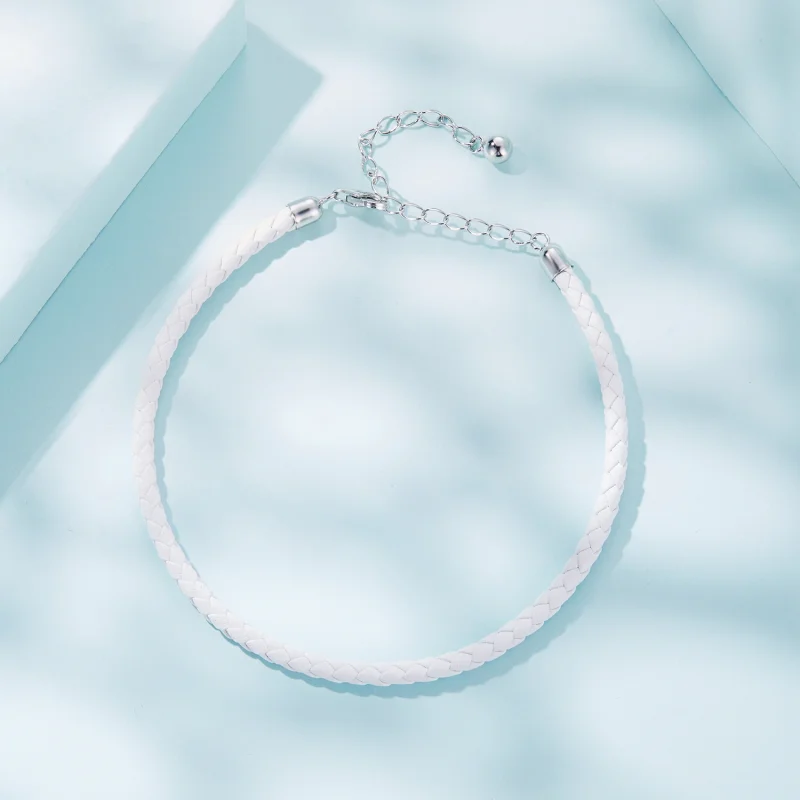 (Bild für) Einfaches Armband im Pandora-Stil - SCB243-WH - Ansicht 4