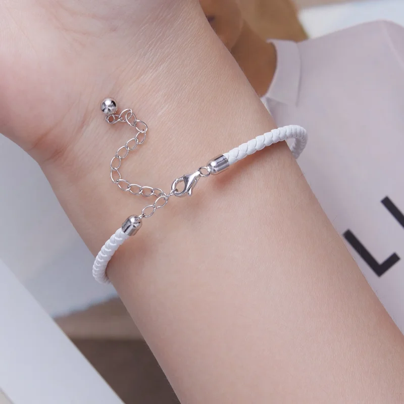 (Bild für) Einfaches Armband im Pandora-Stil - SCB243-WH - Ansicht 6