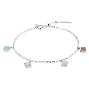 (Bild für) Einfaches Geometrie-Armband im Pandora-Stil - SCB224