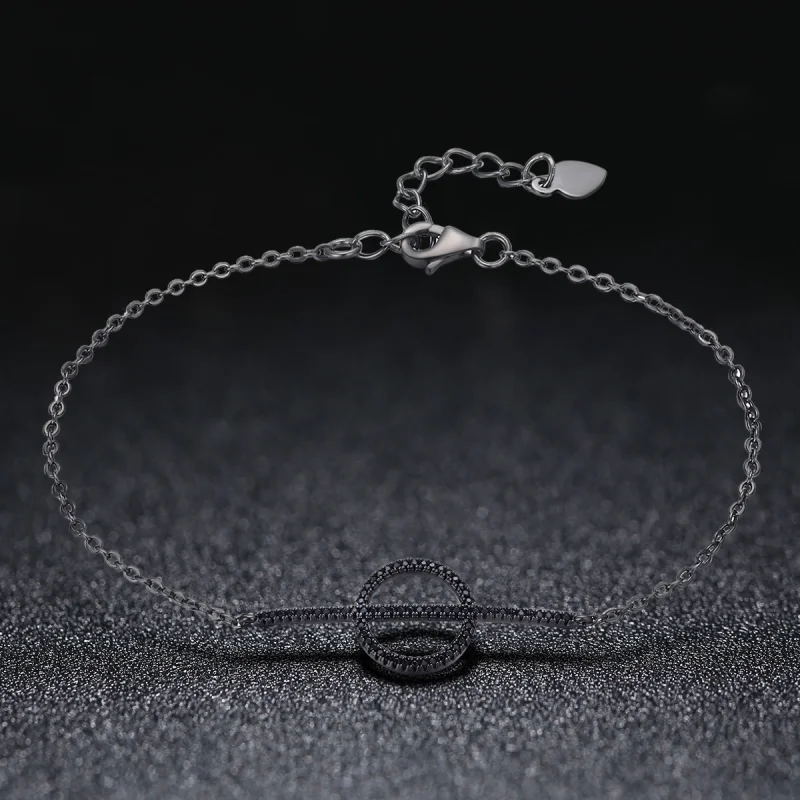 (Bild für) Einfaches Geometrie-Armband im Pandora-Stil - VSB011 - Ansicht 2