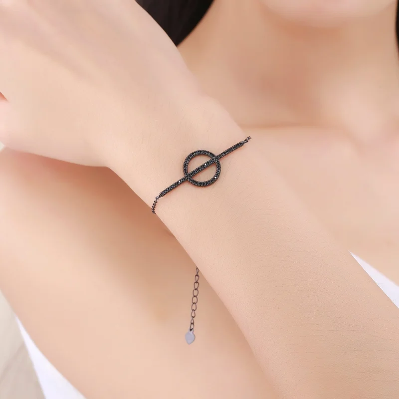 (Bild für) Einfaches Geometrie-Armband im Pandora-Stil - VSB011 - Ansicht 6