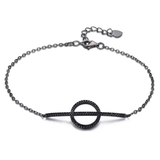 (Bild für) Einfaches Geometrie-Armband im Pandora-Stil - VSB011