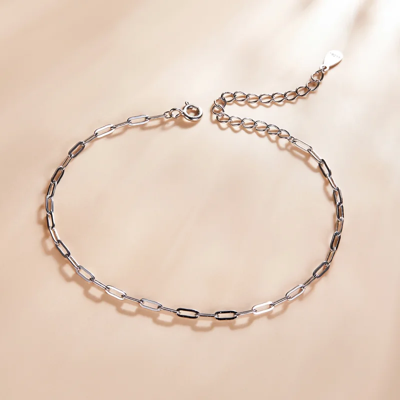 (Bild für) Einfaches Kettenarmband im Pandora-Stil - SCB221-A - Ansicht 3
