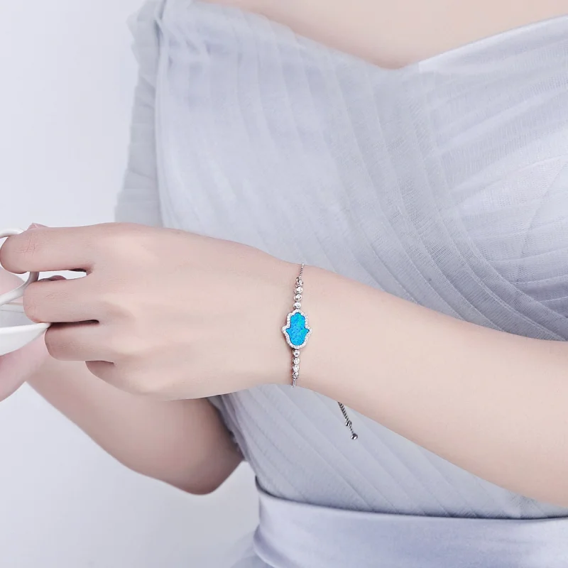 (Bild für) Glückshand-Armband im Pandora-Stil - VSB002 - Ansicht 7