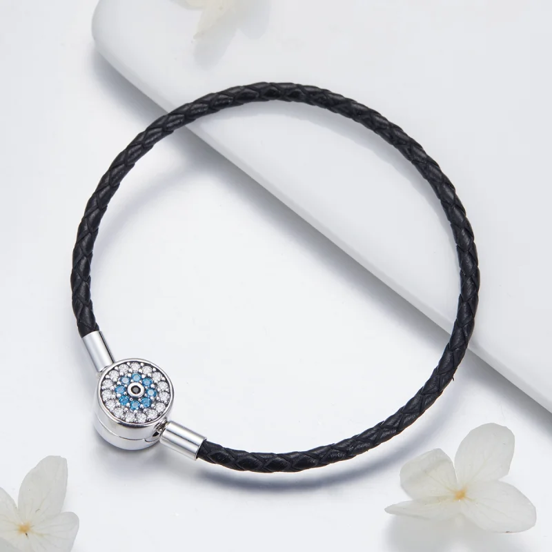 (Bild für) Lederarmband „Magic Mysteries“ im Pandora-Stil - SCB113 - Ansicht 3