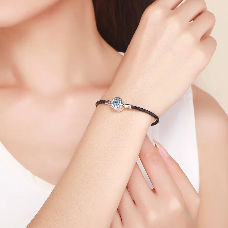 (Bild für) Lederarmband „Magic Mysteries“ im Pandora-Stil - SCB113 - Ansicht 5