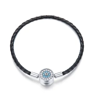 (Bild für) Lederarmband „Magic Mysteries“ im Pandora-Stil - SCB113