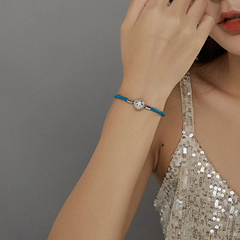(Bild für) Pandora Armband Leder - SCB196 - Ansicht 5