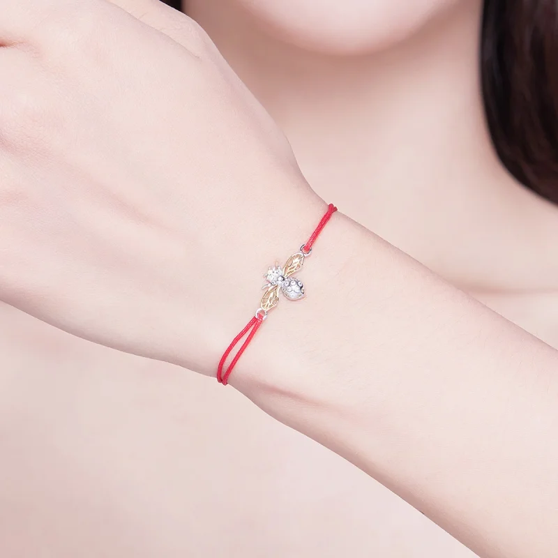 (Bild für) Pandora Armband Rotgold - SCB156 - Ansicht 2