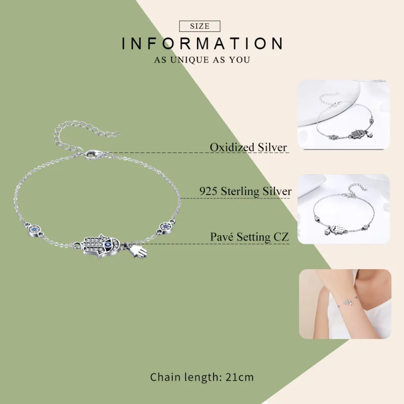 (Bild für) Pandora Handkette - SCB079 - Ansicht 5