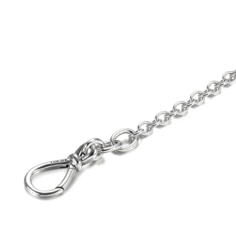 (Bild für) PANDORA Klobiges Infinity-Knoten-Kettenarmband - 598911C00 - Ansicht 4