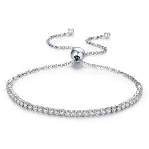 (Bild für) Pandora-Stil-Armband aus Silber mit Liebevollem Charme - SCB029