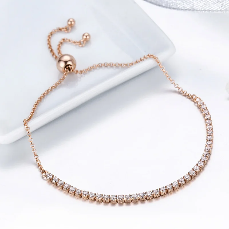 (Bild für) Pandora Tennisarmband Gold - SCB046 - Ansicht 5