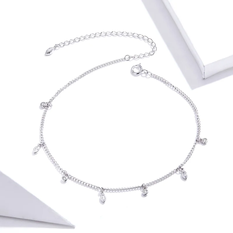(Bild für) Silbernes Quastenarmband im Pandora-Stil - SCT018 - Ansicht 2
