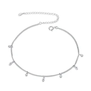 (Bild für) Silbernes Quastenarmband im Pandora-Stil - SCT018