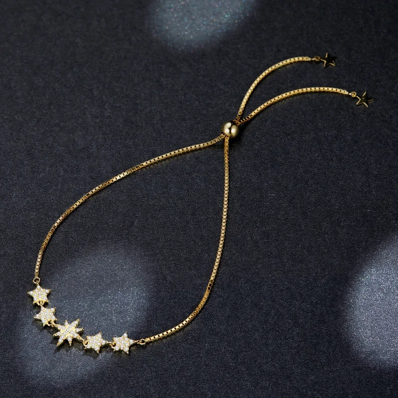 (Bild für) Sternenarmband im Pandora-Stil - BSB067 - Ansicht 5