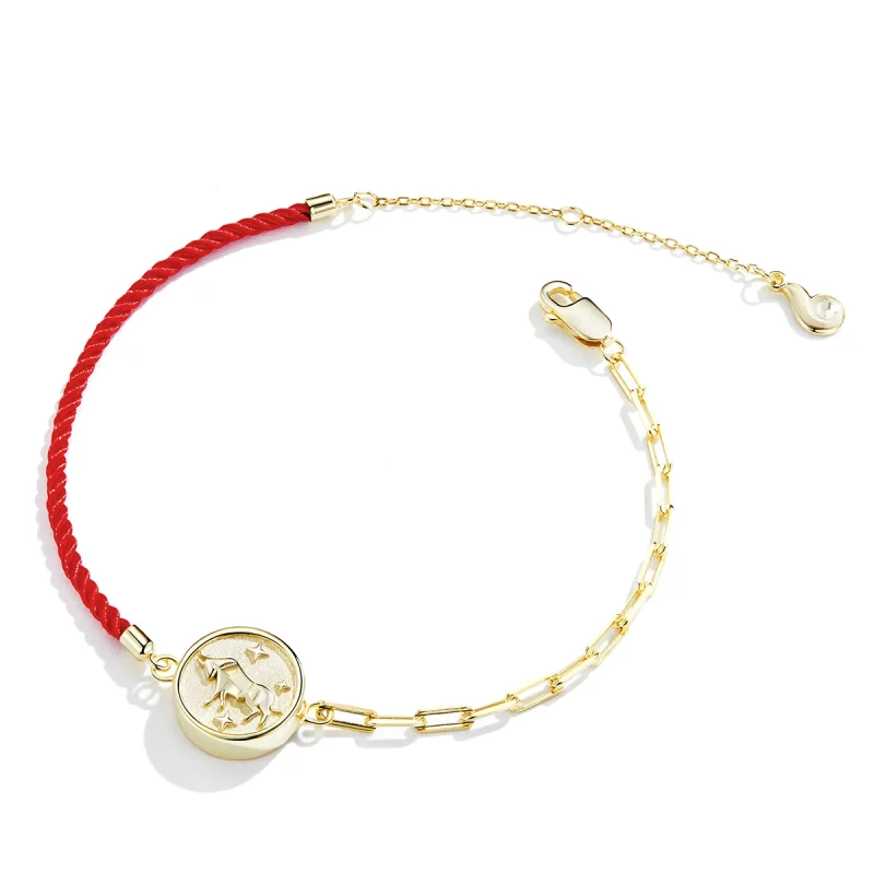 (Bild für) Stier-Armband im Pandora-Stil - BSB075 - Ansicht 2