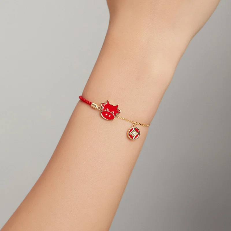 (Bild für) Stier-Armband im Pandora-Stil - SCB207 - Ansicht 7